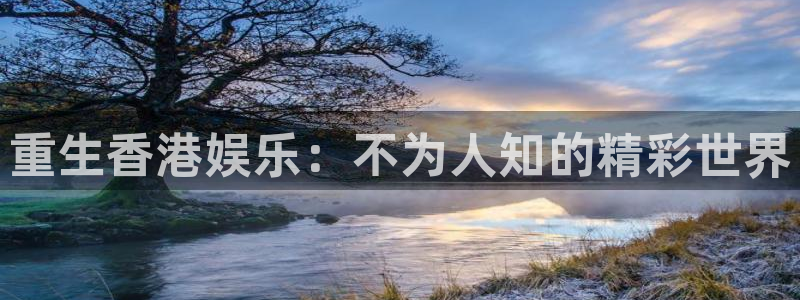 天辰娱乐注册入口：重生香港娱乐：不为人知的精彩世界