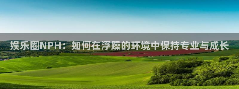 天辰娱乐app 是什么：娱乐圈NPH：如何在浮躁的环境中保持专业与成长